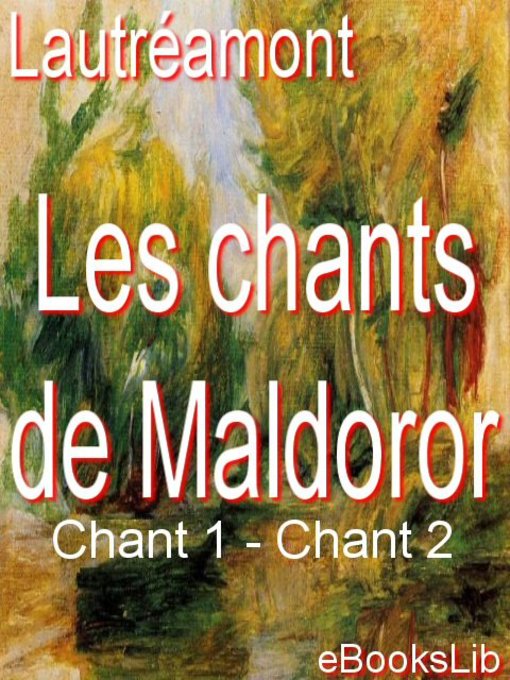 Title details for Chants de Maldoror by Lautréamont - Available